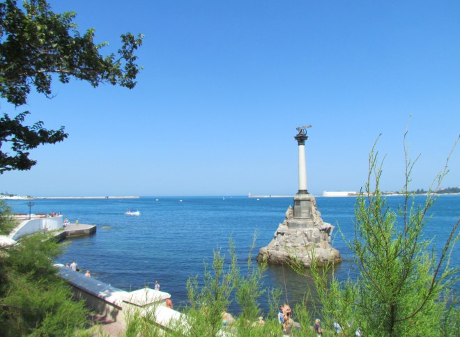 Monument to Scuttled ships, Sevastopol, Crimean, Crimean Peninsula
