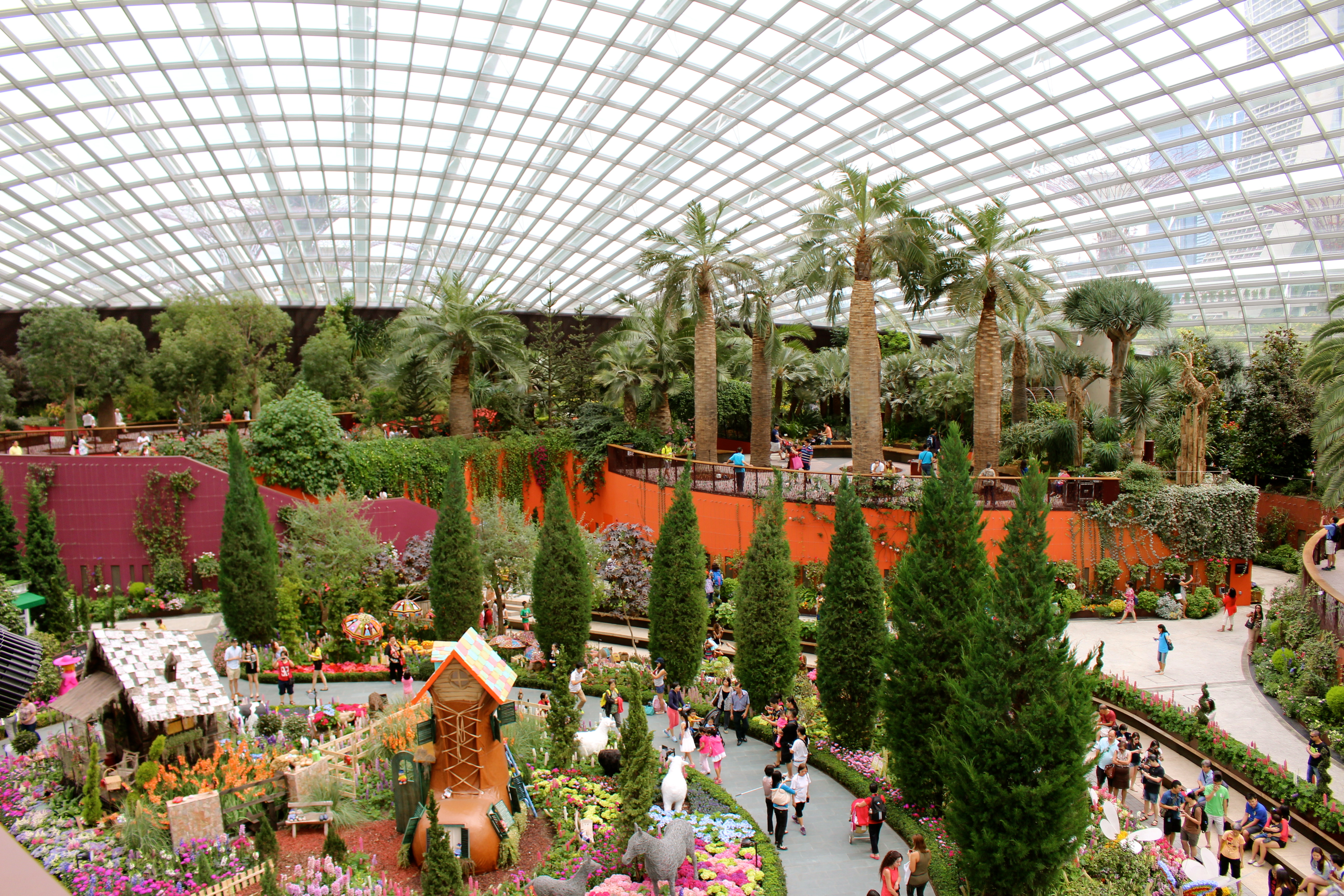 The Flower Dome at Gardens by the Bay, Singapore