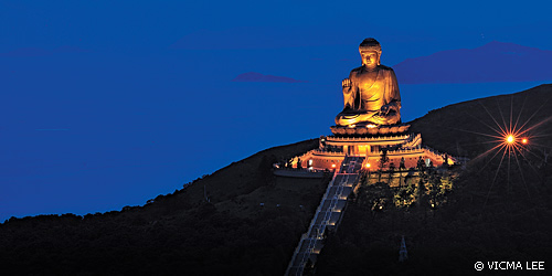Big Buddha, Lantau Island, Hong Kong