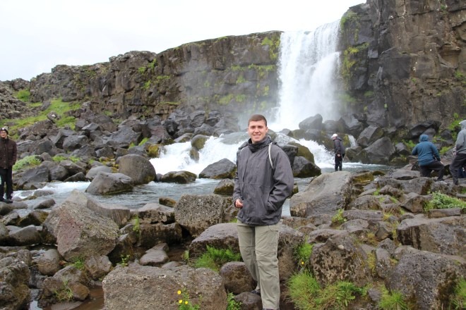 Oxarafoss Falls, Iceland