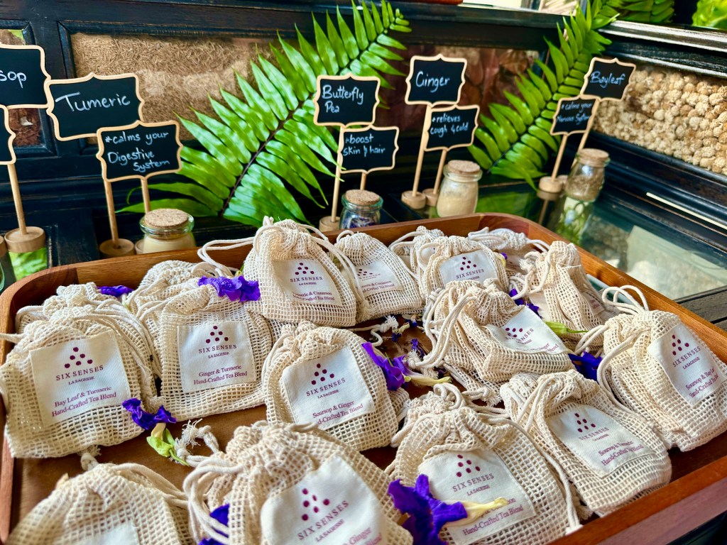 Welcome Tea Ceremony at the Six Senses Grenada